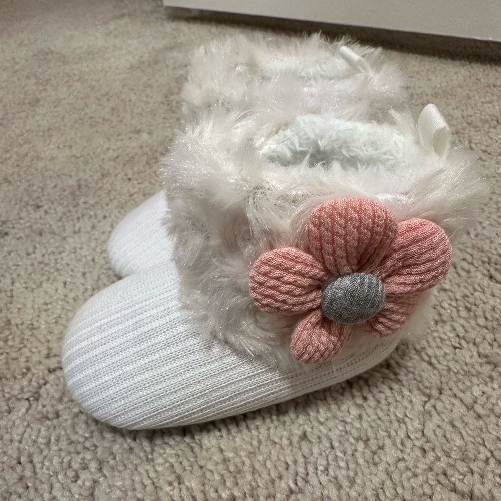 Baby winter slipper boots